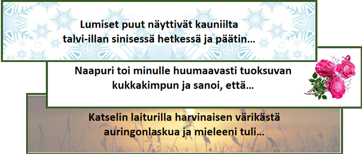 Luontolauseita