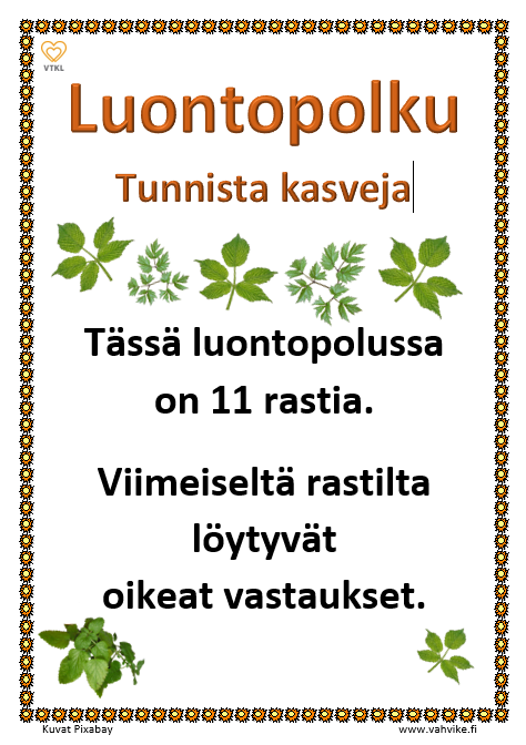 Luontopolkudokumentin ensimmÃ¤inen sivu