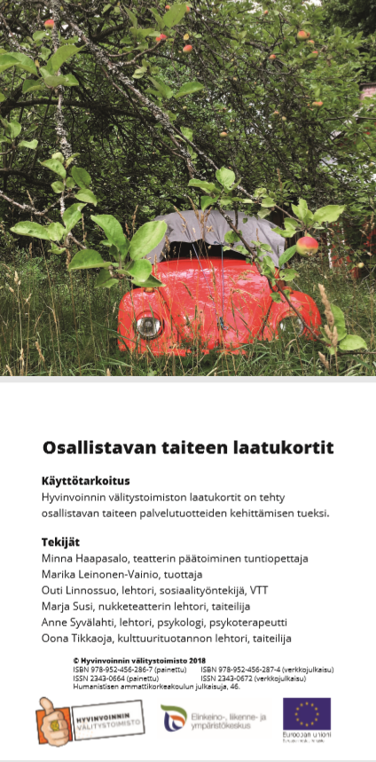 Osallistavat kortit, kansi.