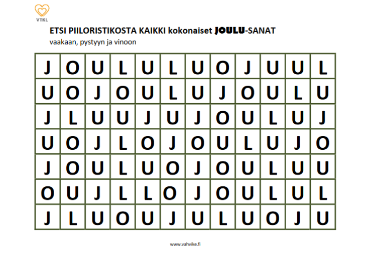 Piiloristikko