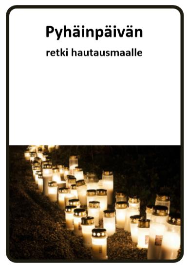 Hautausmaaretken mainos