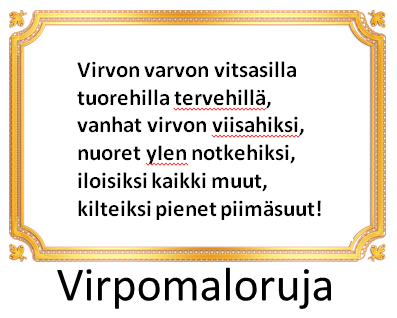 linkki virpomaloruihin pdf